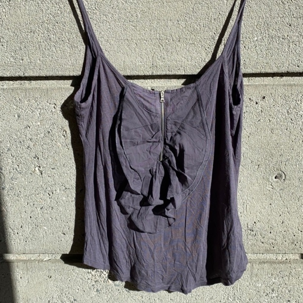 Quiksilver Port Elizabeth Cami in Charcoal